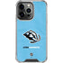 NHL Utah Mammoth Distressed Blue iPhone 14 Pro Clear Case